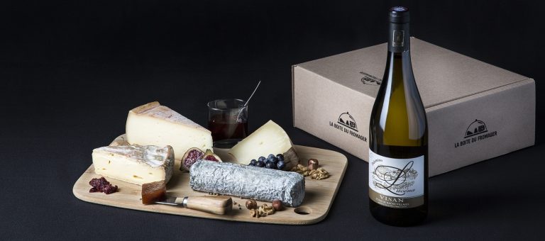 Un coffret fromage de La Boite du Fromager