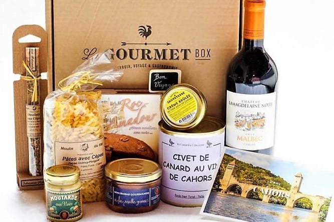 Une belle box cadeau de produits du terroir