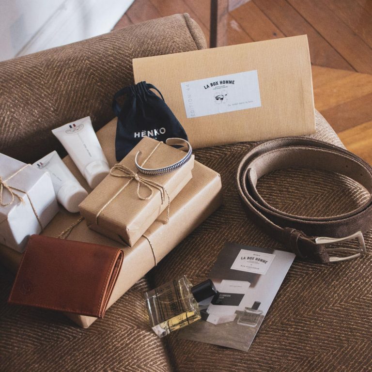 Le contenu de la Box Homme