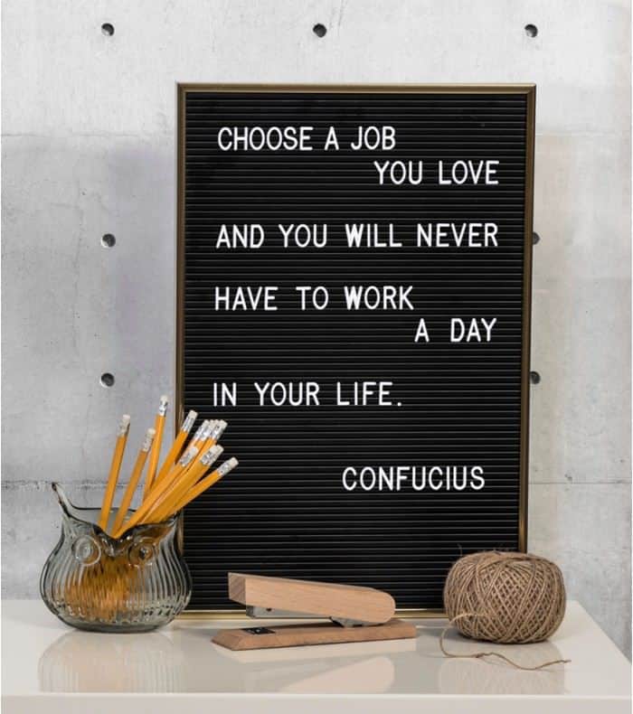 Letter board tableau pour lettres