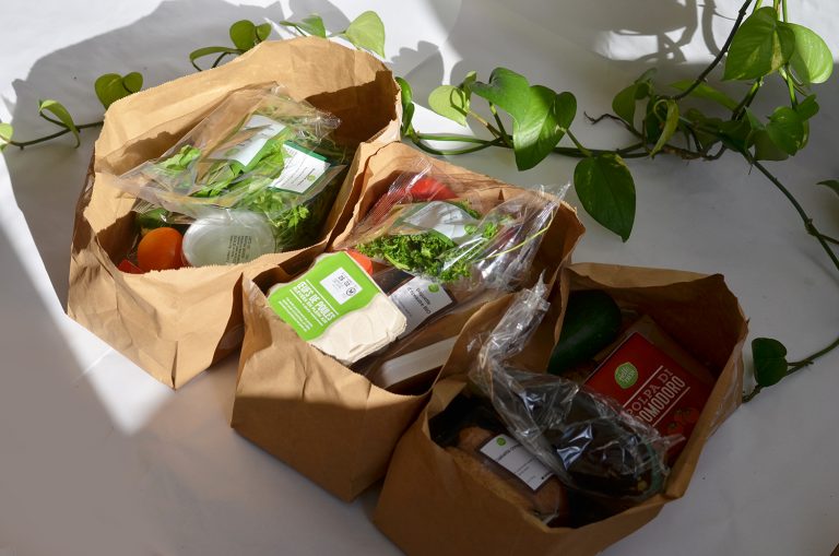 Sachets d'ingrédients HelloFresh prédosés