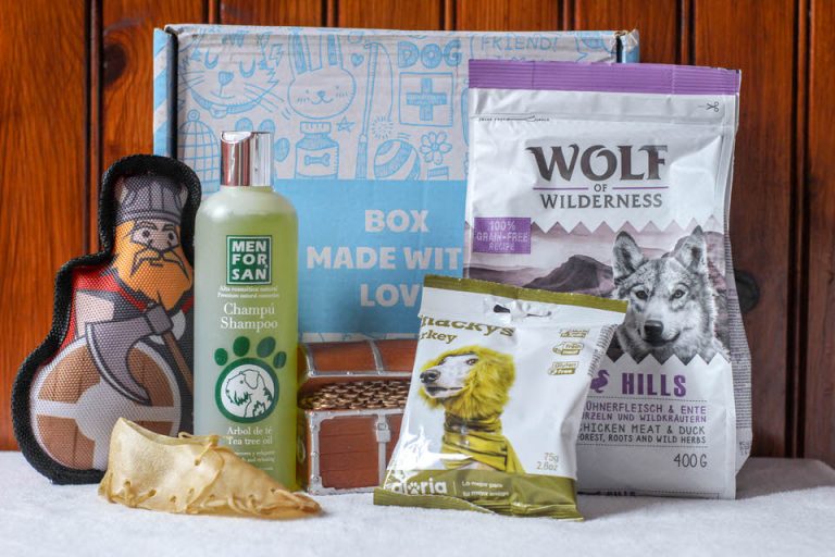 Exemple du contenu d'une Woufbox