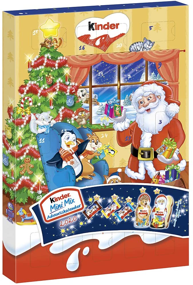 Le calendrier Kinder est un classsique