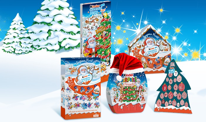 Calendrier de l’Avent Kinder : un Calendrier de l’Avent ado pour les nostalgiques