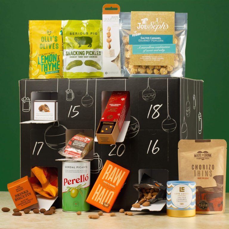 Mettre Des gourmandises dans un calendrier de l'avent