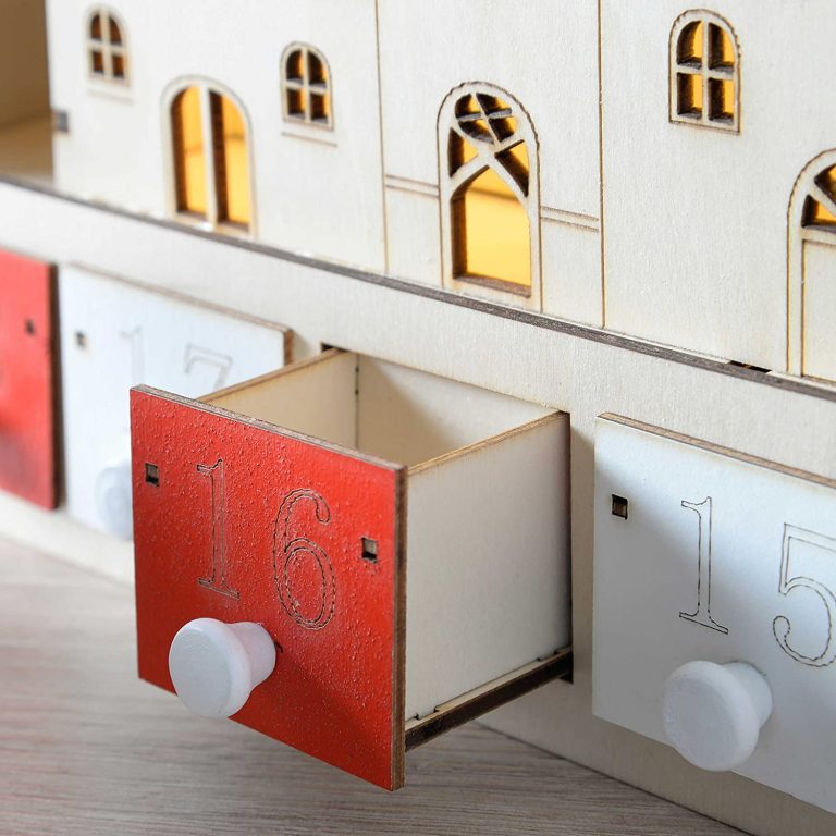 Un tiroir de calendrier de l'avent diy