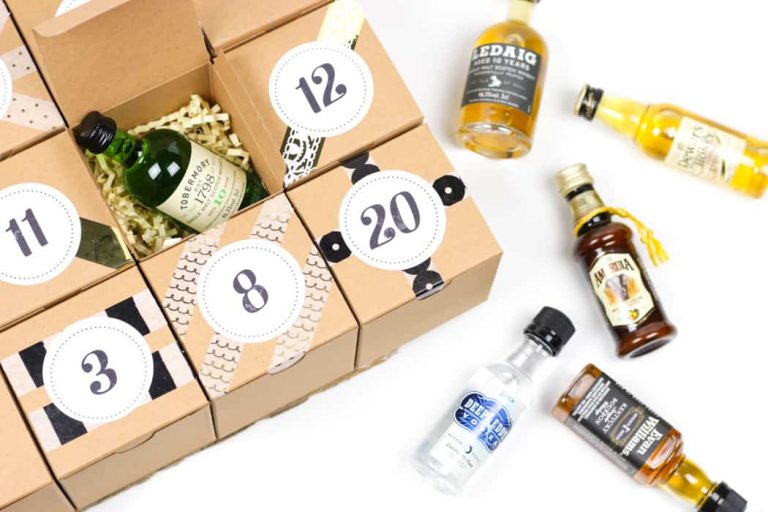 calendrier de l'avent alcool