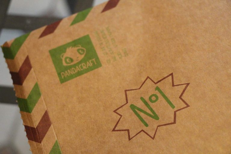 L'emballage de la Box Pandacraft