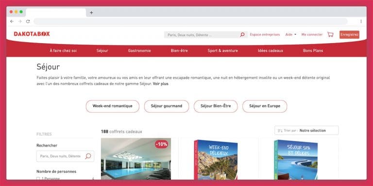 DakotaBox : une Box voyage SmartBox Group