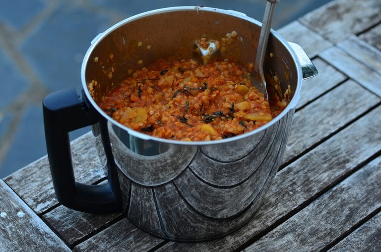 Un repas dans le cook expert de Magimix