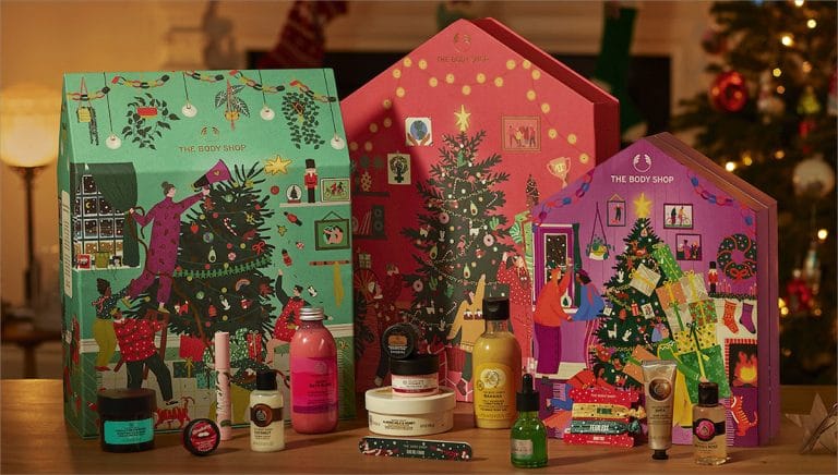 The Body Shop : le calendrier de l'avent pour prendre soin de soi