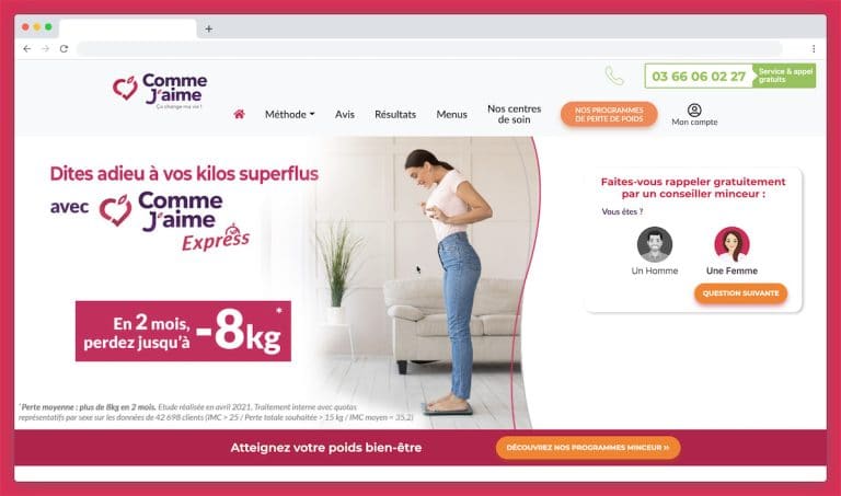 Commejaime : la valeur sûre des repas minceur