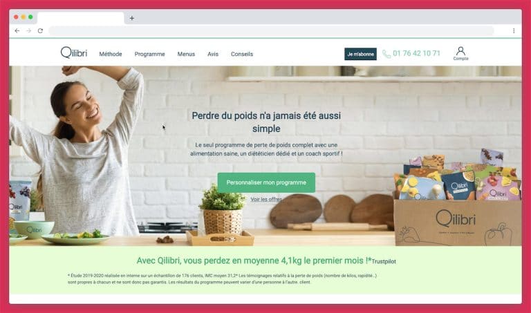 Qilibri : le numéro 1 du rééquilibrage alimentaire
