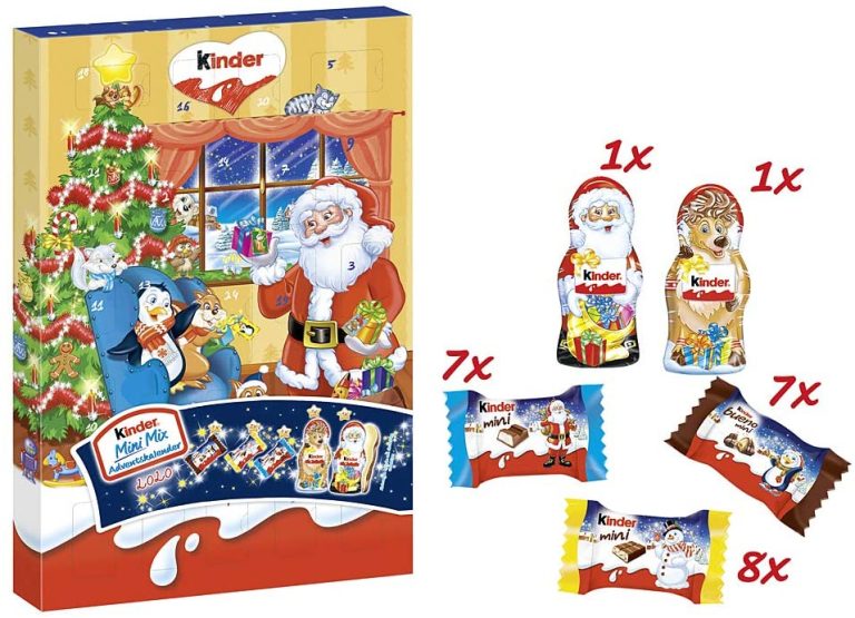 Le calendrier de l’avent Kinder Mini Mix : le meilleur de Kinder en miniature