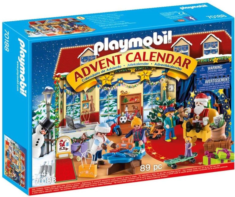 Le calendrier de l’avent Playmobil Boutique de jouets