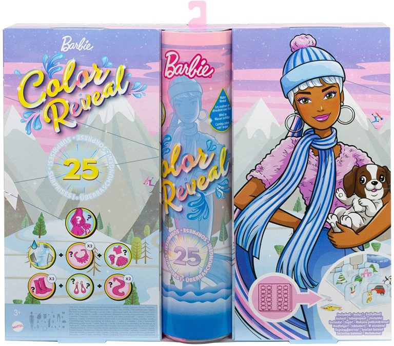 Le calendrier de l’avent Barbie Color Reveal