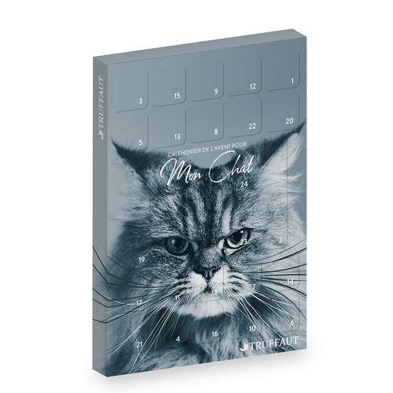Le calendrier de l’avent pour mon chat par Truffaut