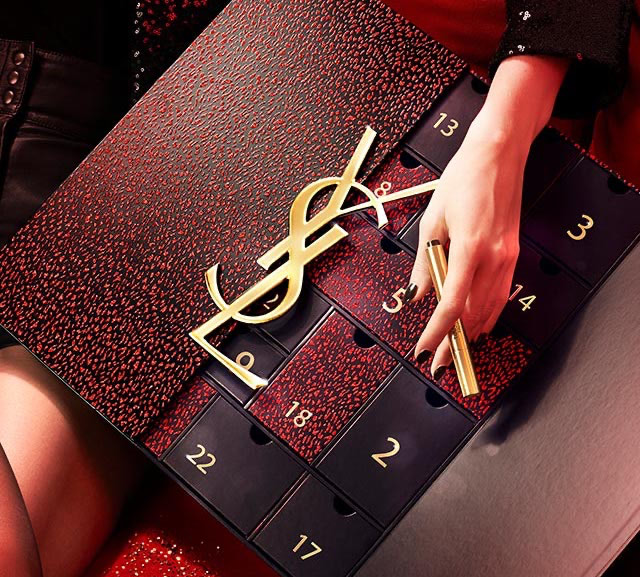 Le calendrier de l’avent Yves Saint-Laurent