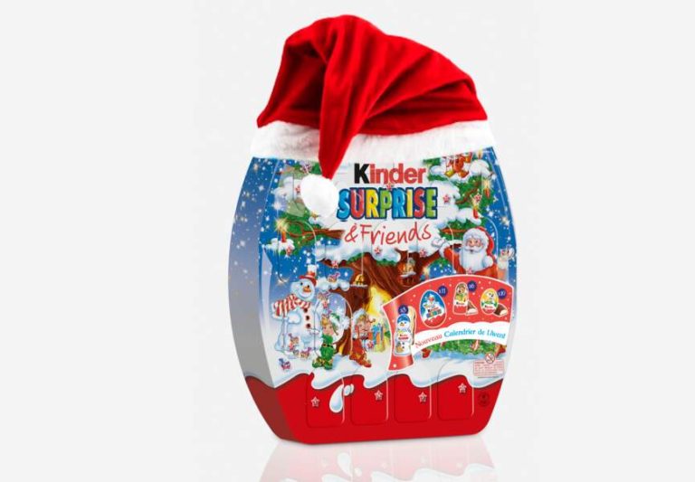 Le calendrier de l’avent Kinder Surprise & Friends : des surprises et du chocolat Kinder