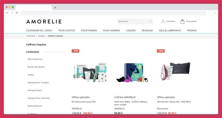 Amorelie, les sextoys esthétiques