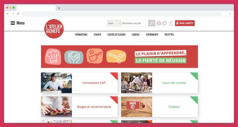 L’atelier des chefs : les cours de cuisine avec les MOF