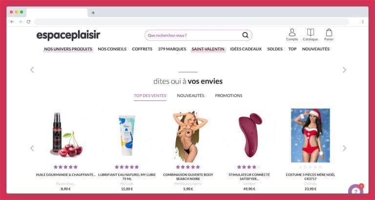Espace plaisir : la boutique aphrodisiaque qui vous aide à performer