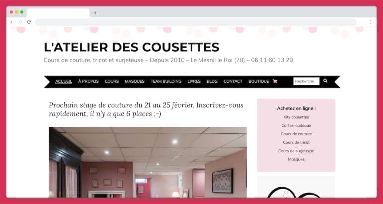 L’Atelier des Couettes, les cours en toute liberté