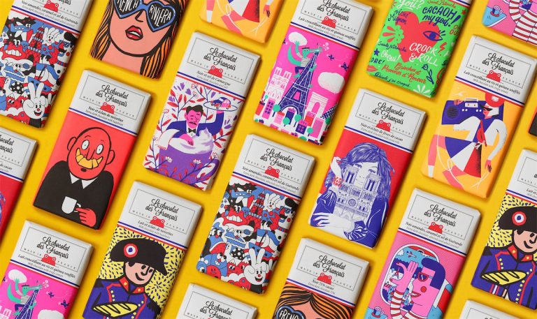 Coffret Le chocolat des Français : un cadeau pour papa au bec sucré