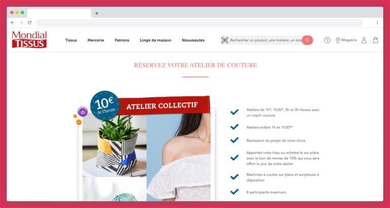 Mondial Tissus, la référence de la couture
