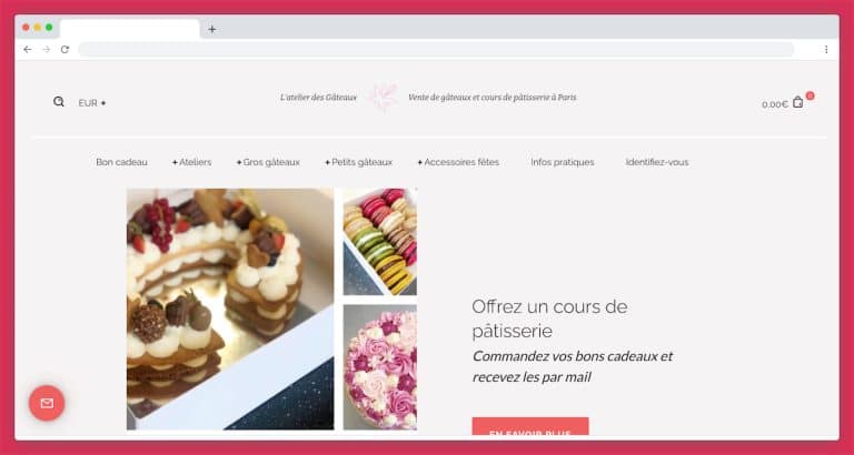 L'atelier des Gâteaux : concevez des pâtisseries pimpées à Paris