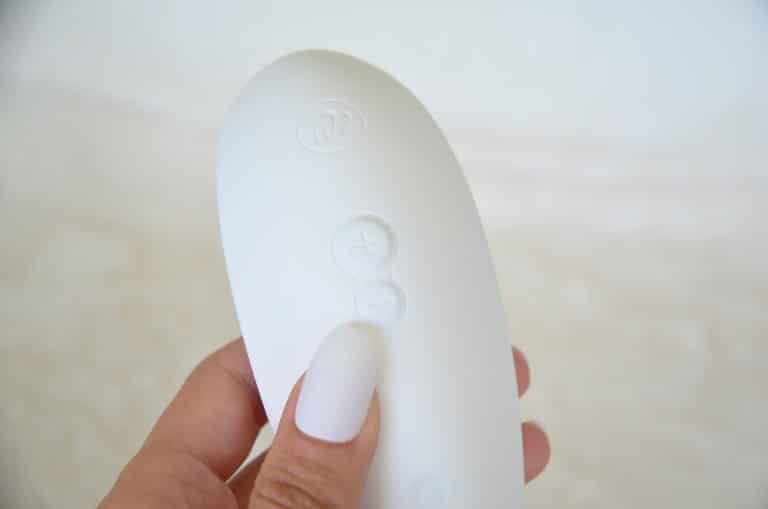 Les boutons d'intensité du Womanizer