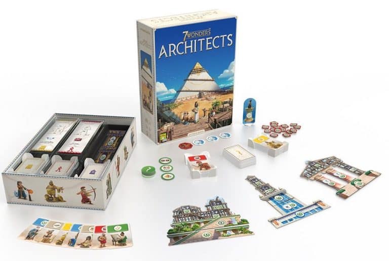 7 wonders Architects : la version simplifiée du célébrissime 7 wonders