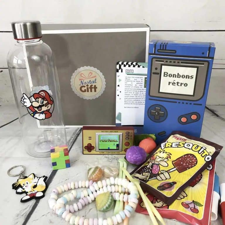 Le coffret cadeau retrogaming à offrir aux millennials