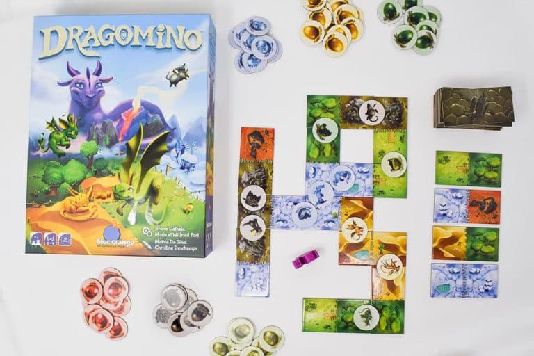 Dragomino, la version enfant de Kingdomino