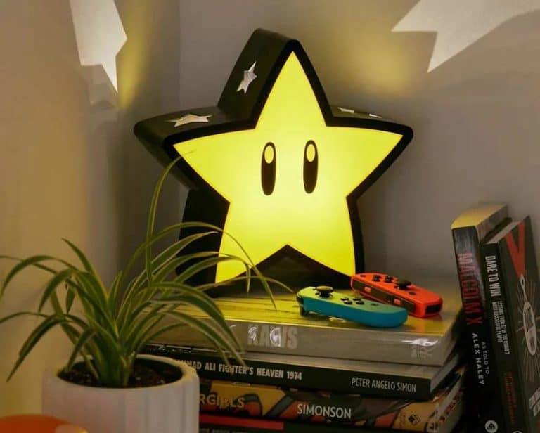 Une lampe super star Mario, un beau présent pour enfant geek