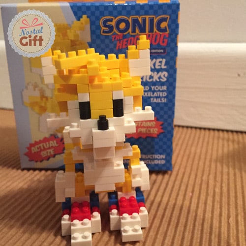 Pixel Brick Tails, le cadeau geek enfant