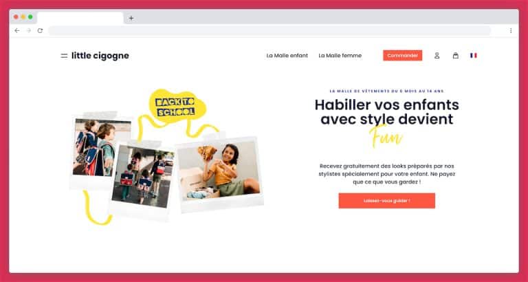 Little Cigogne : le service de Personal Shopper français pour enfants