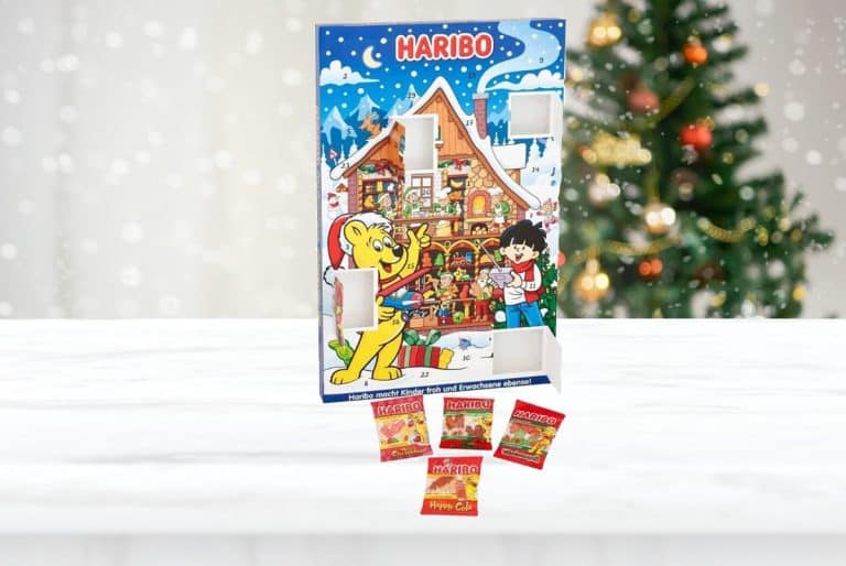 Le calendrier de l’avent bonbon Haribo : un classique dans le cœur des enfants