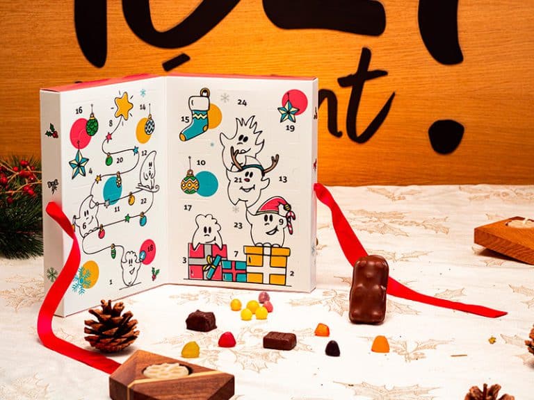 Le calendrier de l’avent bonbon Les Petits Bonheurs : 24 douceurs artisanales et sans additifs