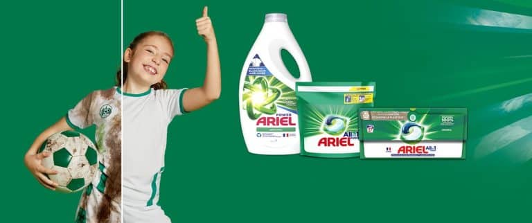 Ariel : la lessive pionnière des formules à basse température