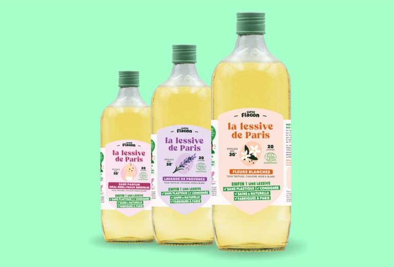 La Lessive de Paris (Super flacon) : l'alternative écolo en livraison à vélo
