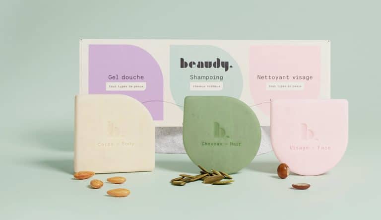 Des cosmétiques solides Beaudy pour une routine beauté responsable