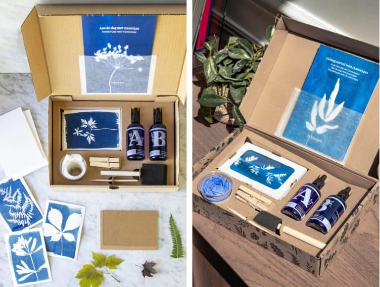 Un kit de création de cyanotypes pour libérer sa créativité