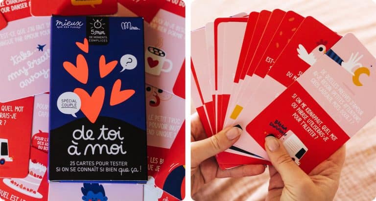 Jeu « de toi à moi » Spécial Couples pour un moment de complicité