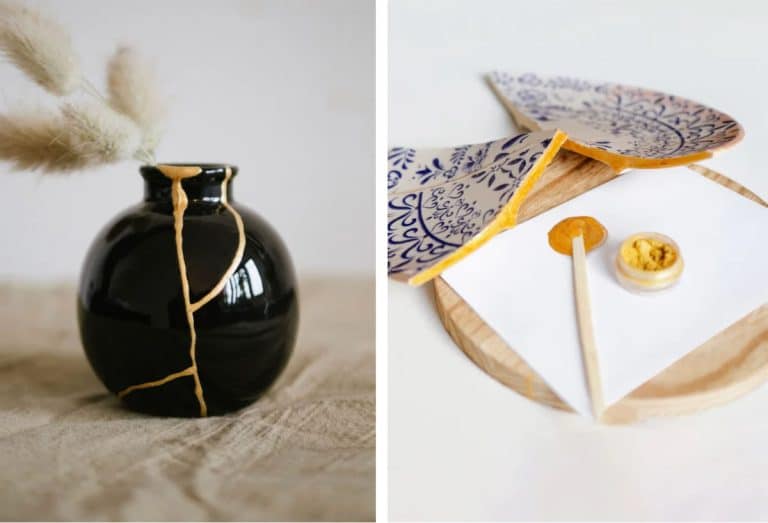 Kit Kintsugi DIY pour une seconde vie à la vaisselle cassée
