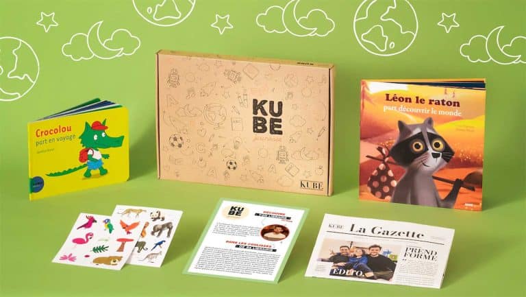 La Kube Jeunesse : la box livre qui accompagne l'enfant dans son développement