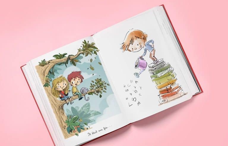 Un livre pour enfant chez Cultura