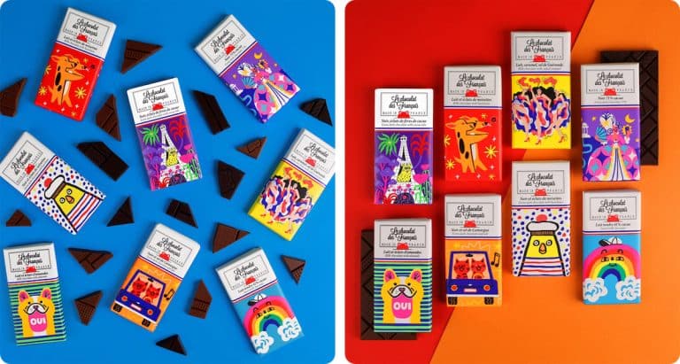 Kit de 8 mini tablettes Le Chocolat des Français
