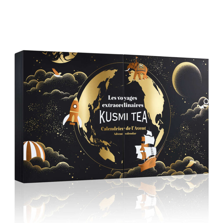 Calendrier de l’Avent Kusmi Tea Les Voyages Extraordinaires 2026
