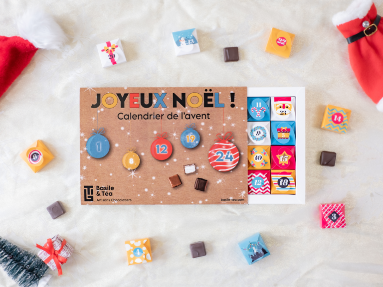 Calendrier de l’Avent Basile & Téa Joyeux Noël 2026